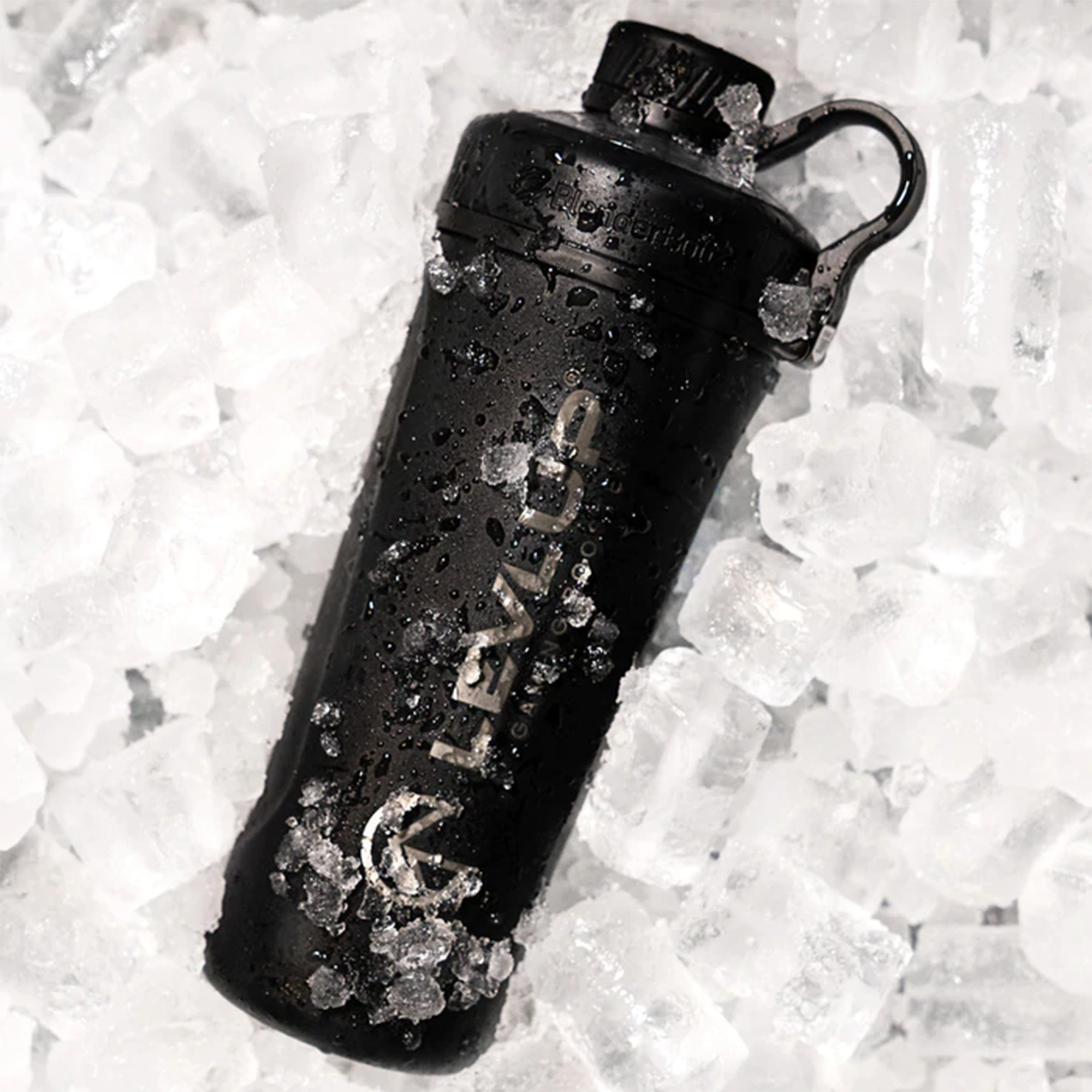 Blender Bottle Ice Tank Black
