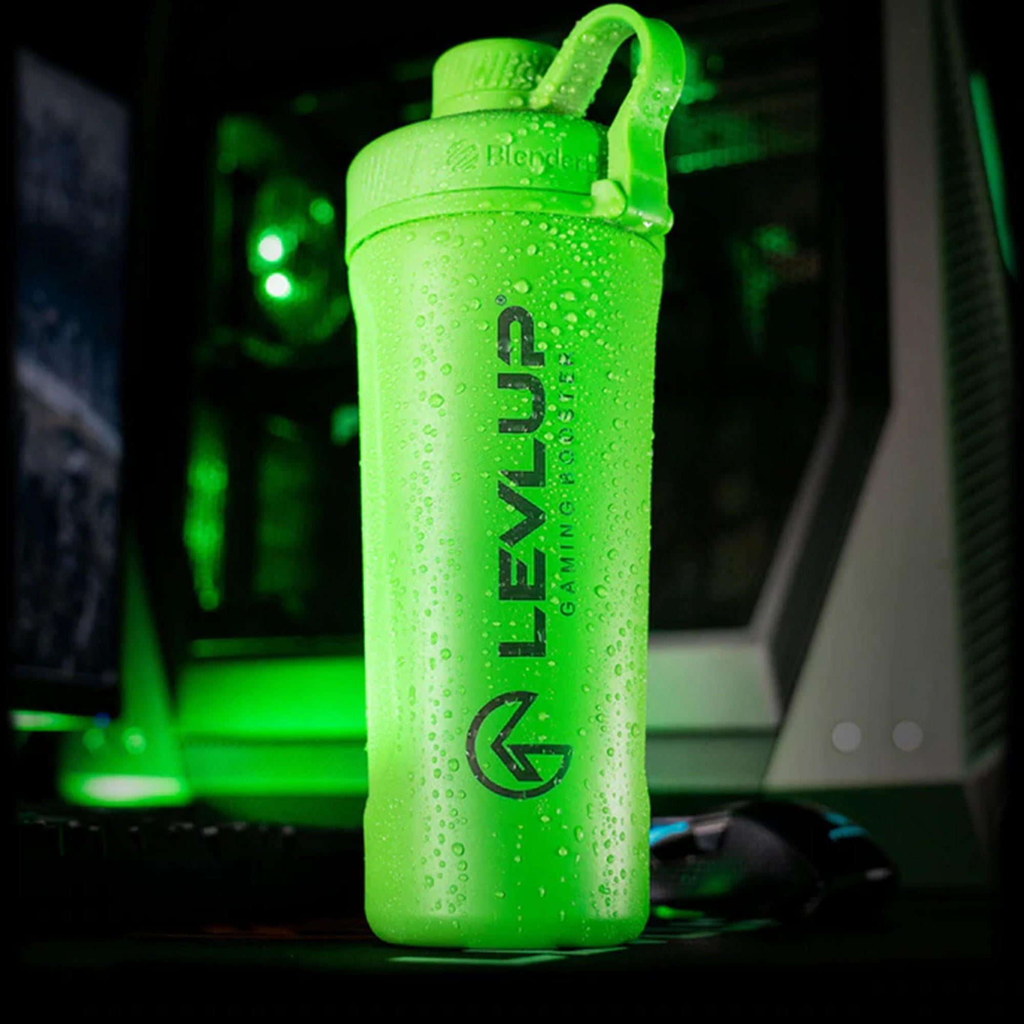 Blender Bottle Ice Tank Green