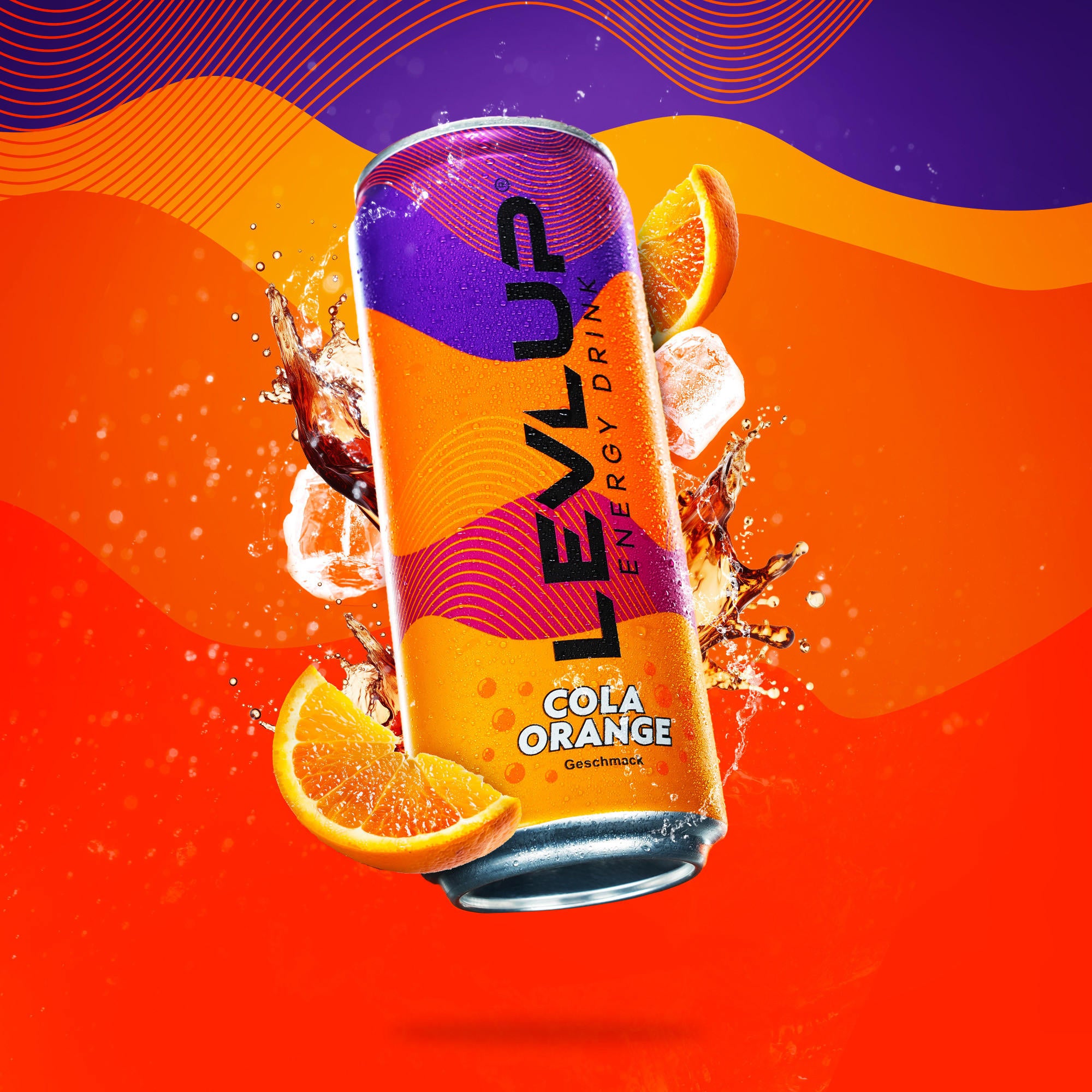 Energy Drink Cola Orange