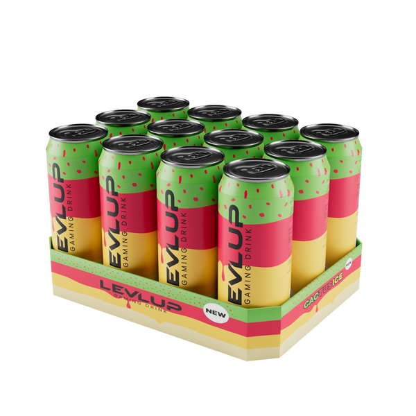 Energy Gaming Drink | Cactus Ice | LevlUp