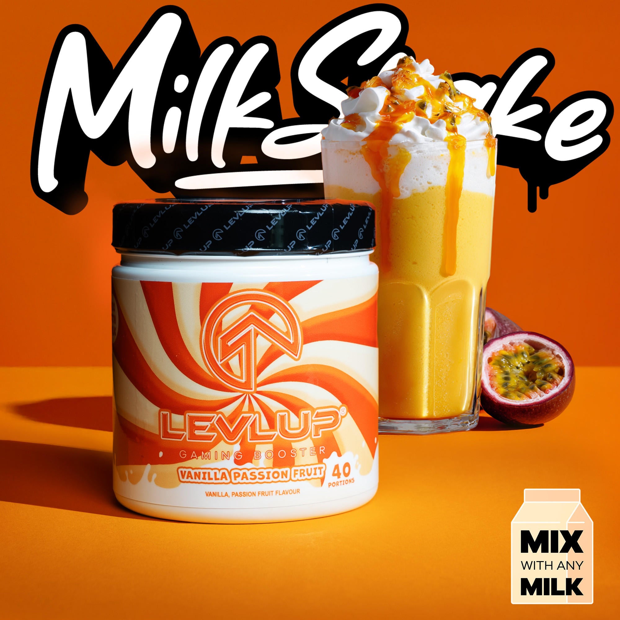 Milkshake Vanilla Passionfruit
